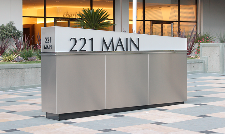 221 Main | Monument Signage