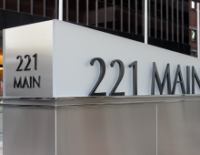 221 Main | Monument Signage