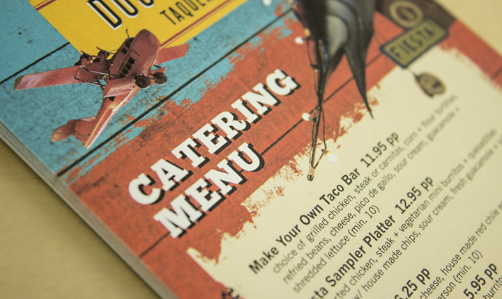 Dos Pinas Catering Postcard Detail