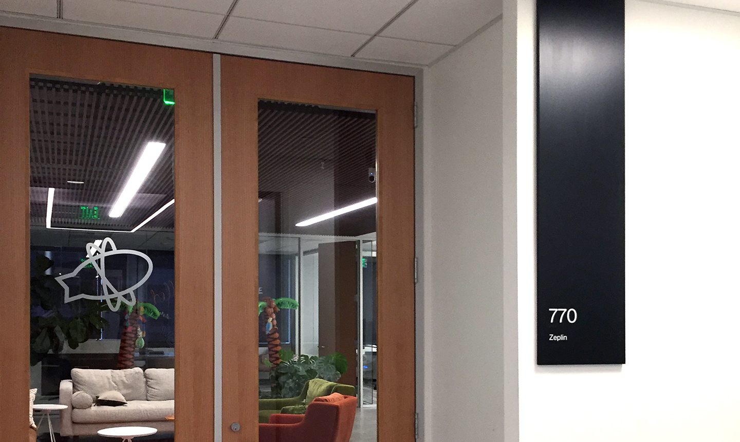 Building Wayfinding Sign System Suite Sign