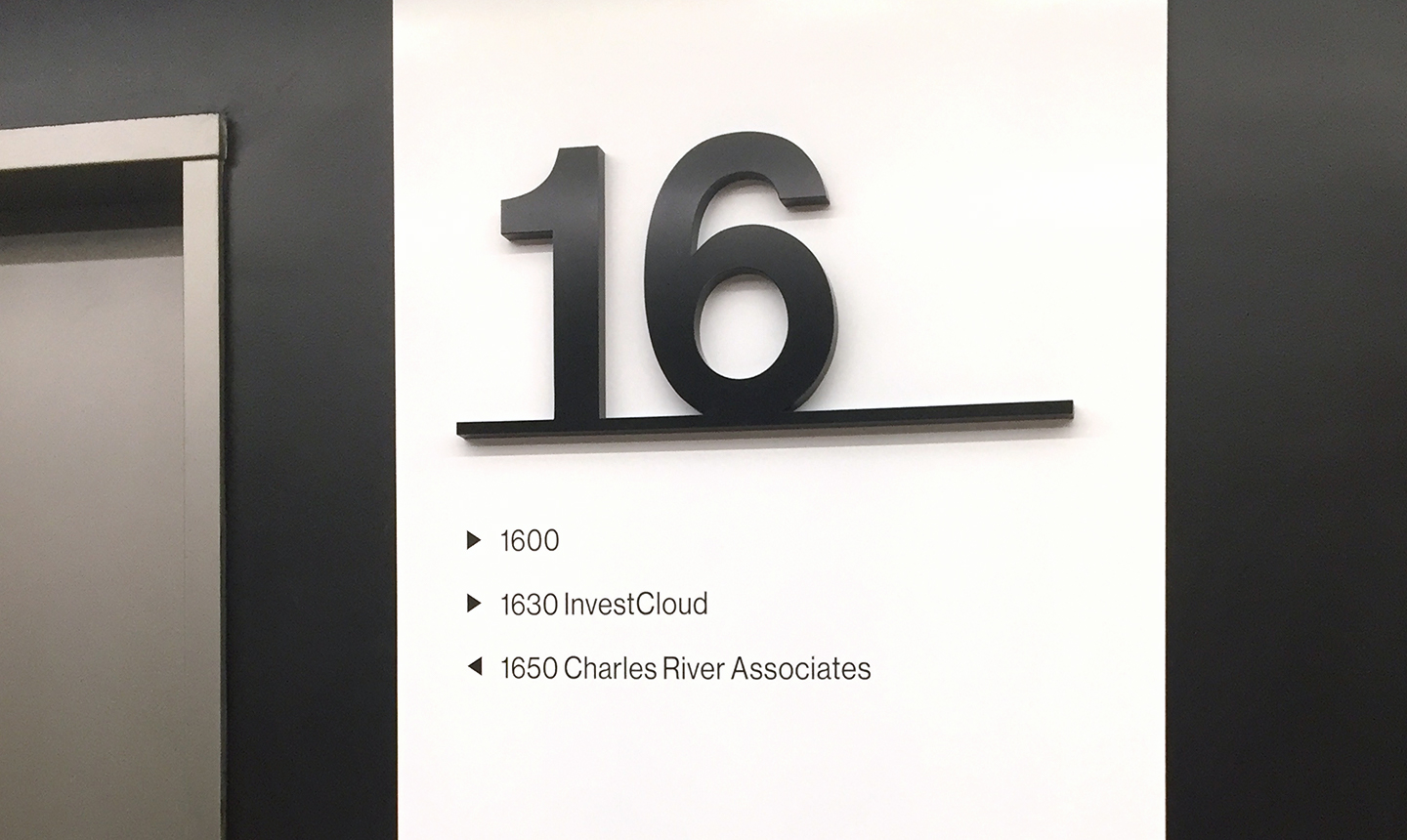 Building Wayfinding Sign System Floor Direcotry